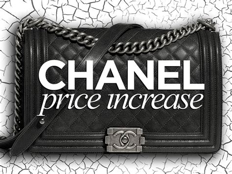 chanel increase price